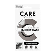 PanzerGlass CARE by Smokey Case w. Black Qi Compatible Samsung Galaxy S25