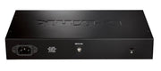 D-Link DGS-1016D/E nätverksswitchar Ohanterad Svart