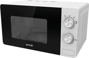 Gorenje MO17E1W Vit Enbart mikrovågsugn Bänkdiskmaskin 17 l 700 W