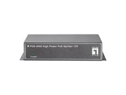 LevelOne POS-4000 nätverksdelare Strömförsörjning via Ethernet (PoE) stöd Grå