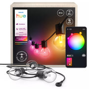 Philips Hue White och Color Ambiance Hue Festavia utomhusljusslingor med globlampor