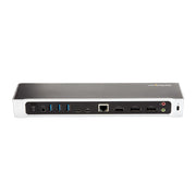 StarTech.com 4K USB-C-docka för tre skärmar med 5 USB 3.0-portar
