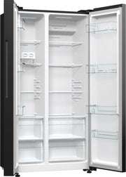Gorenje NRR9185EABXL Kombinerad kyl/frys side-by-side Fristående 550 l Svart