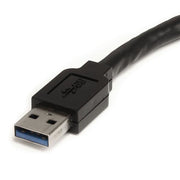 StarTech.com USB3AAEXT3M USB-kablar USB 3.2 Gen 1 (3.1 Gen 1) 3 m USB A Svart