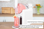 Unold Slush-Eismaschine Susi 48940 Glassmaskin med kompressor 2 l 220 W Vit