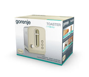 Gorenje T1100CLI 6 2 skivor 1100 W Champagne