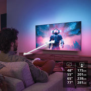 Philips Ambilight 48OLED760/12 TV-apparat