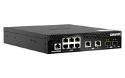 QNAP QSW-M2106R-2S2T nätverksswitchar hanterad L2 10G Ethernet (100/1000/10000) 1U