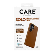 PanzerGlass CARE by Solo Case Brown w. Qi Samsung Galaxy S26 Ultra