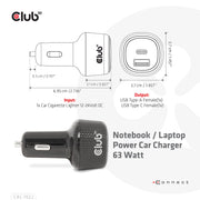 CLUB3D CAC-1922 mobilladdare