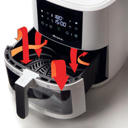 Ariete 4630/03 Single 9 l 1500 W Varmluftsfritös Vit