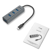 i-tec Metal C31HUBMETAL403 gränssnittshubbar USB 3.2 Gen 1 (3.1 Gen 1) Type-C 5000