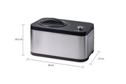 Unold 48826 Eismaschine & Joghurtbereiter EVA Glassmaskin med kompressor 1,5 l 120 W