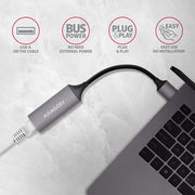 Axagon ADE-TR nätverkskort Ethernet 1000 Mbit/s