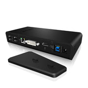 ICY BOX IB-DK2241AC Kabel USB 3.2 Gen 1 (3.1 Gen 1) Type-A Svart