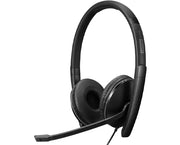 Lenovo 4XD1M39029 hörlur och headset Kabel Huvudband USB Type-C Svart