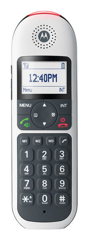 Motorola CD5001 DECT-telefon Namn och uppringnings-ID Grå