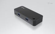 i-tec CAKVMHUB2A2C gränssnittshubbar USB Type-C 5000 Mbit/s Svart