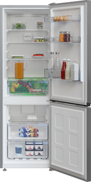 Beko B1RCNA344S kombinerad kyl/frys Fristående 301 l Rostfritt stål