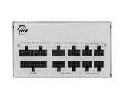 MSI MAG A850GL PCIE5 WHITE strömförsörjningsenheter 850 W 20+4 pin ATX Vit