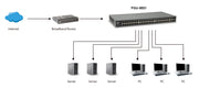 LevelOne FGU-5021 nätverksswitchar Fast Ethernet (10/100) Grå