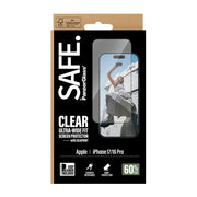 PanzerGlass SAFE. by Screen Protector w. Black Frame iPhone 17