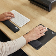 Fellowes 100142570 handledsstöd Silikon Svart
