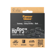 PanzerGlass Hoops Camera Lens Protector Black Samsung Galaxy S24 Ultra Genomskinligt