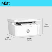HP LaserJet M140w Trådlöst Multifunction Svartvit Skrivare