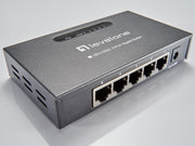 LevelOne GEU-0523 nätverksswitchar Ohanterad Gigabit Ethernet (10/100/1000) Svart