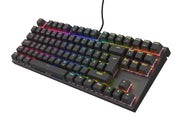 GENESIS NKG-1886 tangentbord Spela USB QWERTZ tyska Svart