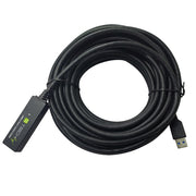 Techly ICUR30100G USB-kablar USB 3.2 Gen 1 (3.1 Gen 1) 10 m USB A Svart