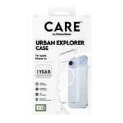 PanzerGlass CARE by Urban Explorer Case Transparent w. White MagSafe iPhone Air