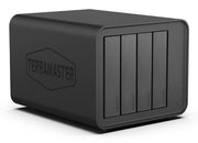 TerraMaster D8 HYBRID hårddiskar Skrivbord Svart