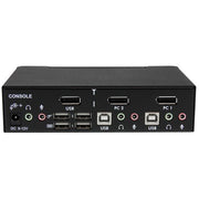 StarTech.com Professionell USB DisplayPort KVM-switch med 2 portar och audio