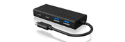 ICY BOX IB-HUB1426-CPD USB 3.2 Gen 1 (3.1 Gen 1) Type-C 5000 Mbit/s Svart