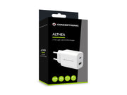 Conceptronic ALTHEA11W mobilladdare Universal Vit AC Snabb laddning inomhus