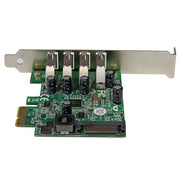 StarTech.com PCI Express PCIe SuperSpeed USB 3.0-kontrollerkortadapter med 4 portar