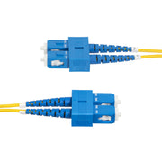 StarTech.com 1 m fiberoptisk SC- till SC-duplexkabel (UPC) med OS2-enkelläge
