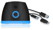 ICY BOX IB-1124L-C3 USB 3.2 Gen 1 (3.1 Gen 1) Type-B Svart