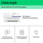 HP DeskJet 4230e Trådlöst All-in-One Färg Skrivare