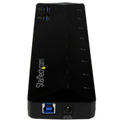 StarTech.com USB 3.0-hub med 10 portar och laddnings- &amp; synkningsportar