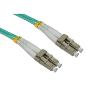Techly LC M-M 1m InfiniBand och fiberoptisk kabel Aqua