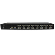 StarTech.com SV1631DUSBU KVM-switchar Rackmontering Svart