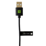 Techly ICOC MUSB20-CMAM01T USB-kablar USB 2.0 0,1 m USB A USB C 0,48 Gbit/s Svart