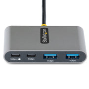 StarTech.com USB-C-hubb med 4 portar och 100 W pass-through-strömförsörjning
