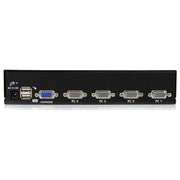 StarTech.com 1U hyllmonterad USB KVM-switch med 4 portar och OSD - SV431DUSBU