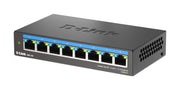 D-Link DMS-108 Ohanterad L2 2.5G Ethernet (100/1000/2500) Svart