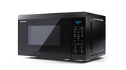 Sharp YC-MS02E-B mikrovågsugn Svart Enbart mikrovågsugn Bänkdiskmaskin 20 l 800 W