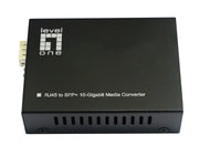 LevelOne GVT-2051 mediakonverterare för nätverk 10000 Mbit/s Svart - 1x10G